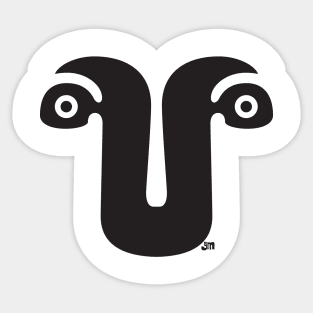 Goat Head Sticker